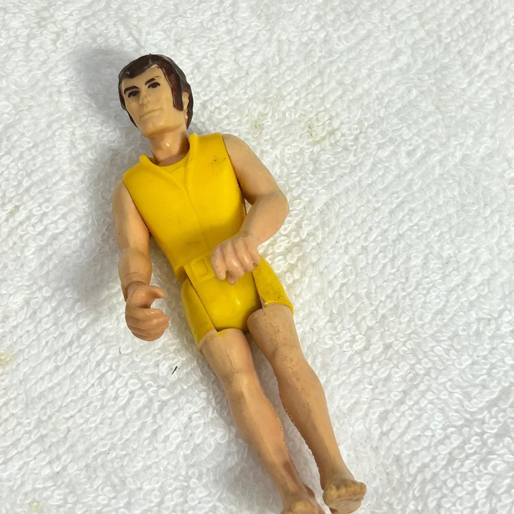 Vintage‎ Fisher-Price Adventure People Lot 1977 Kayak Figures Truck Jeep Train
